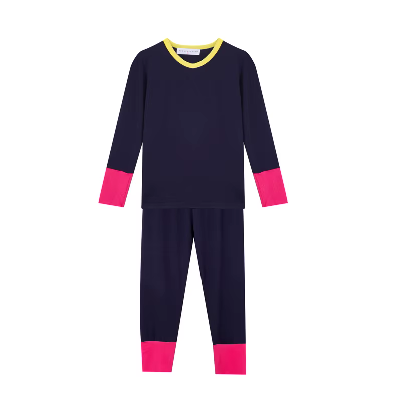 Modal Loungewear – Pink Cuff Pjs
