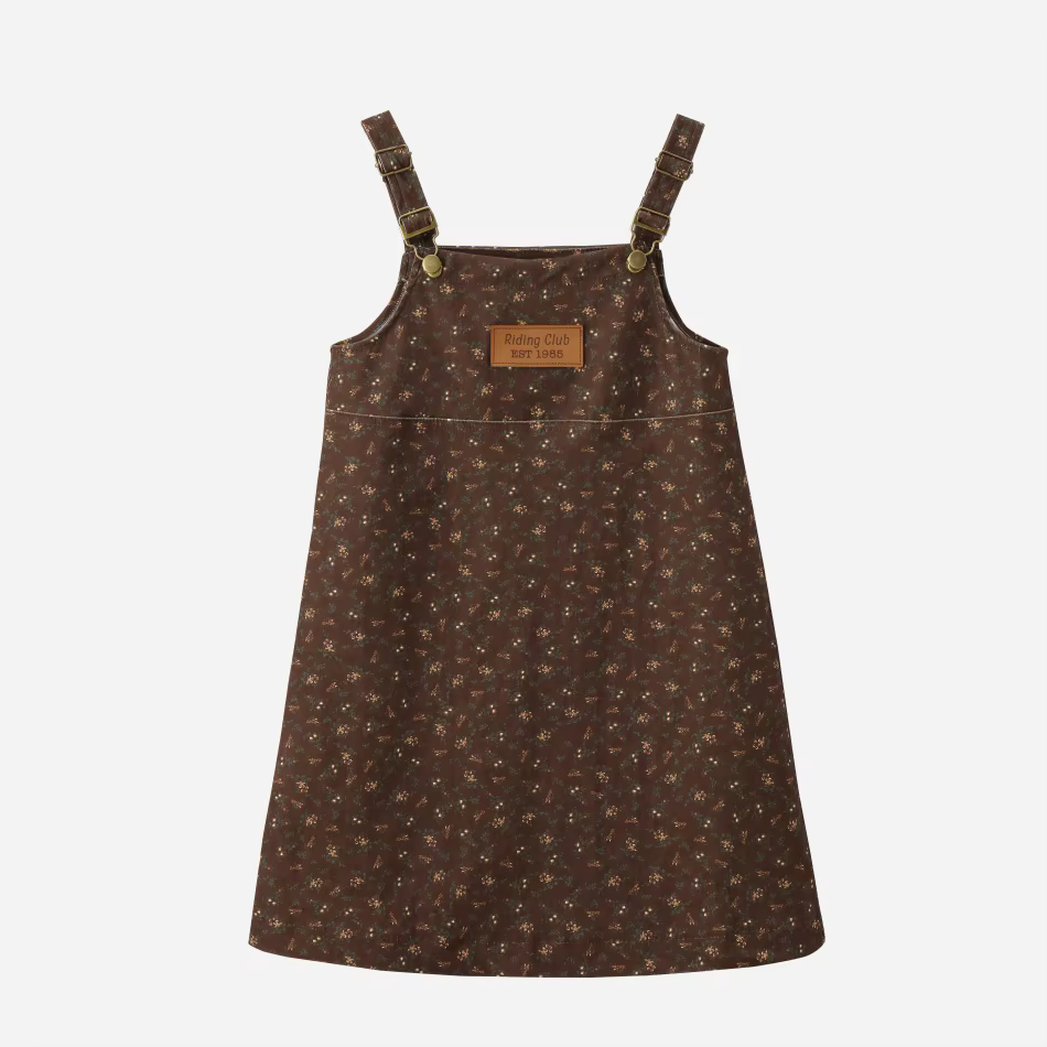 Saddle Collection – Print Suspender Dress – Ali Specials AW26