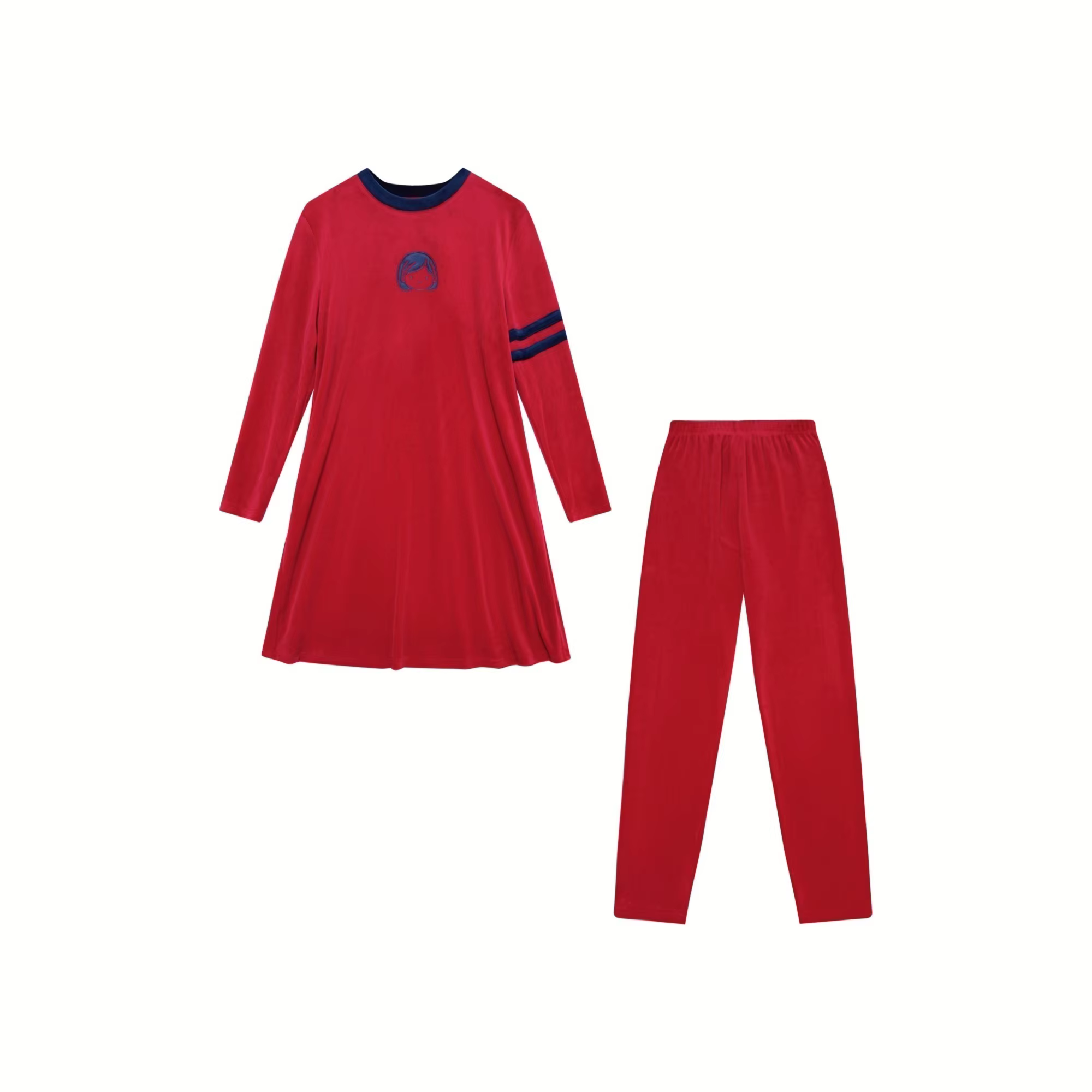 Velour Pajamas – Teen Girl Dress Set – Ali Mali AW26