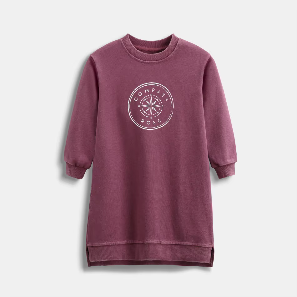Compass Rose Collection Pink Dress – Ali Plus AW26