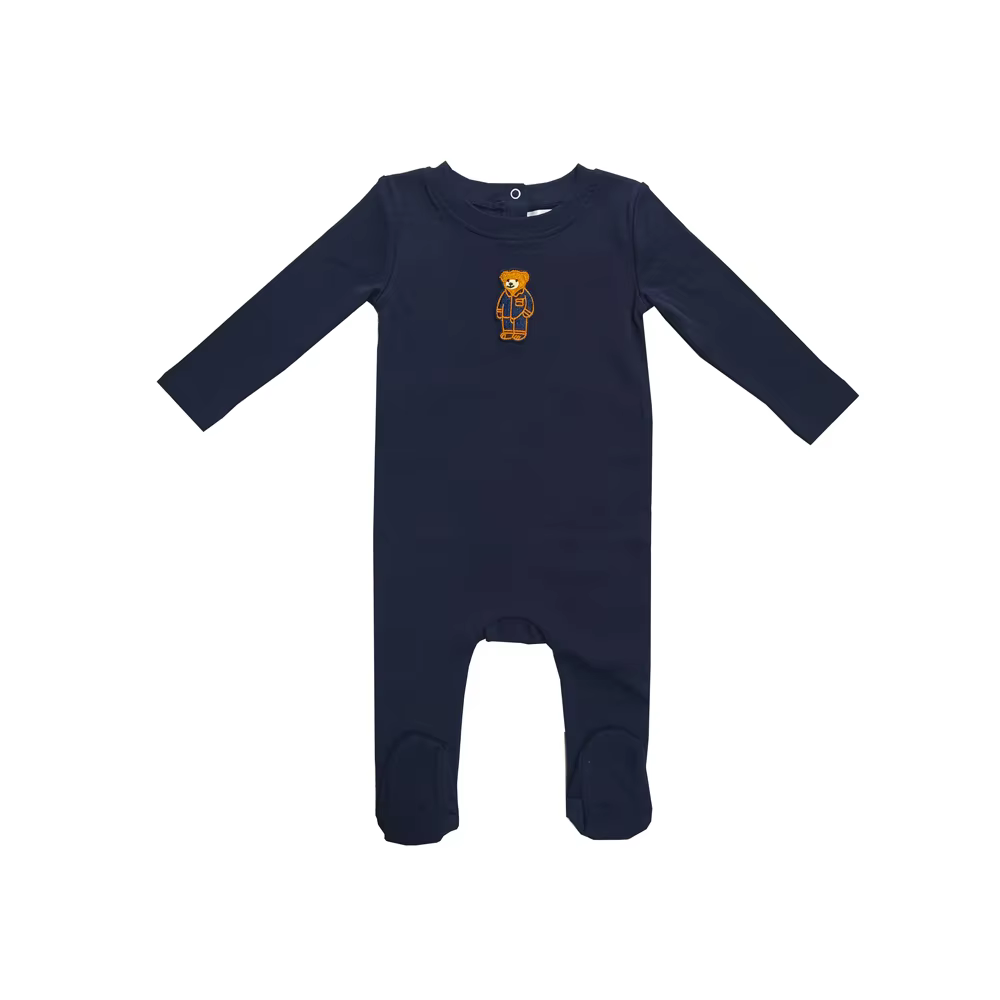 Teddy Loungewear Collection – Boy Blue Romper – Ali Specials AW26