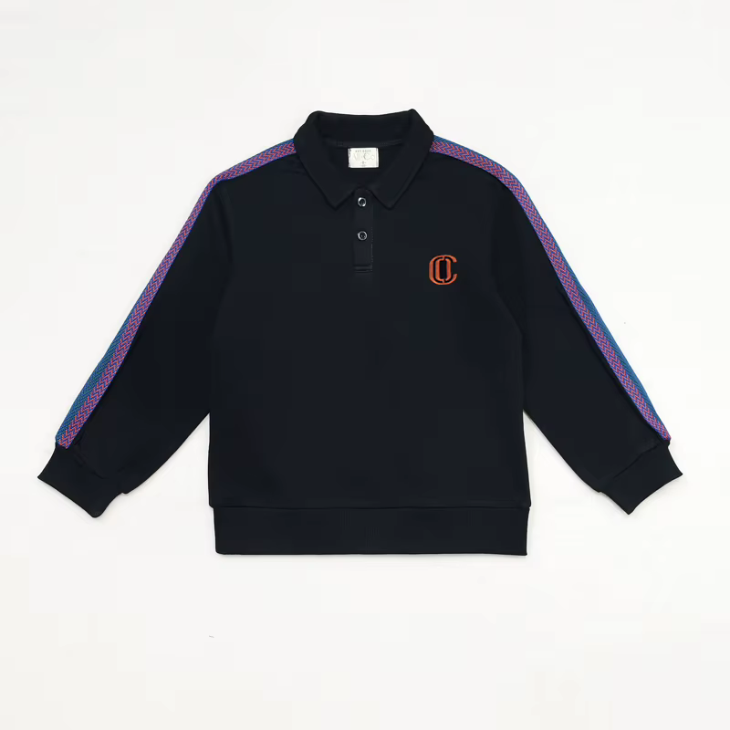 Bold Borders Boys Polo Sweatshirt – Ali & Co Bold Borders AW26