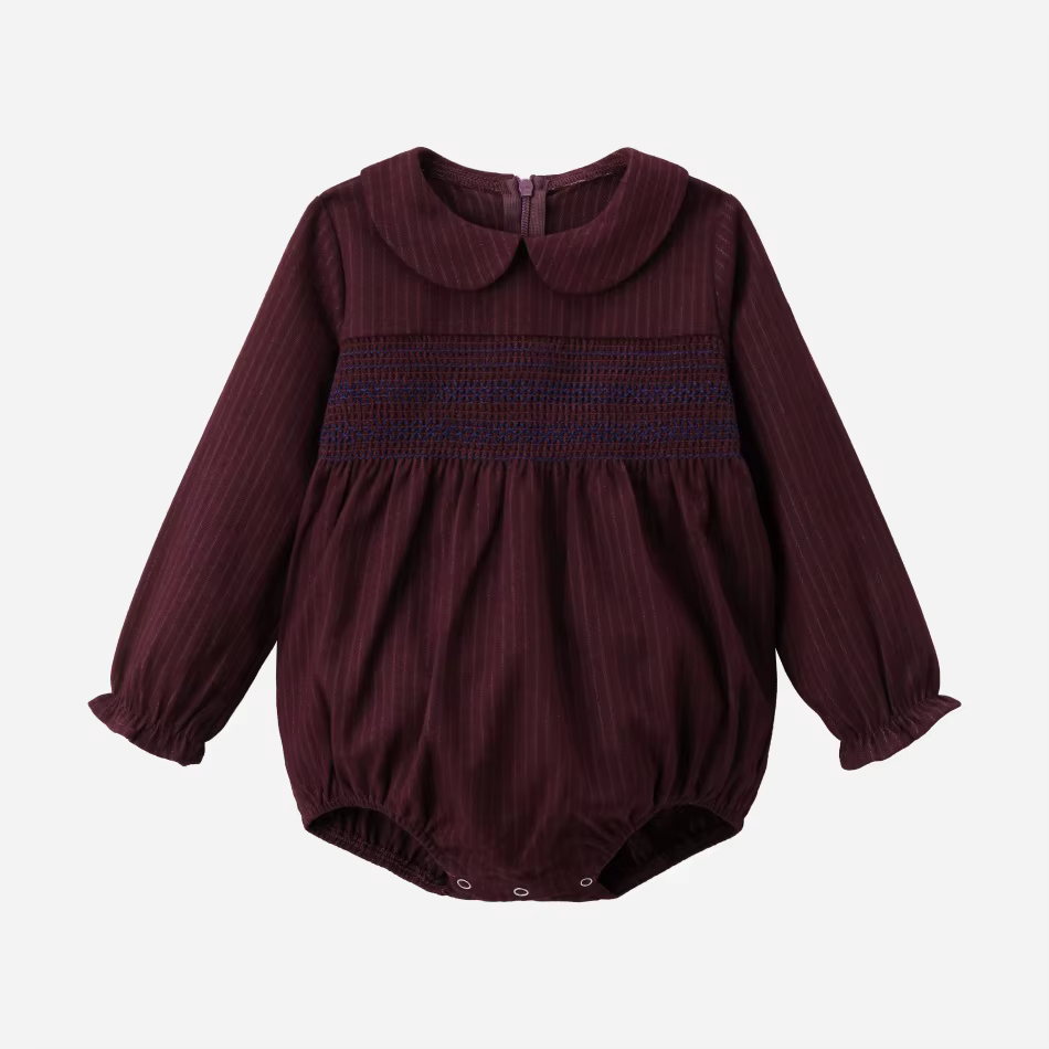 Windsor Collection – Burgundy Romper – Ali Specials AW26