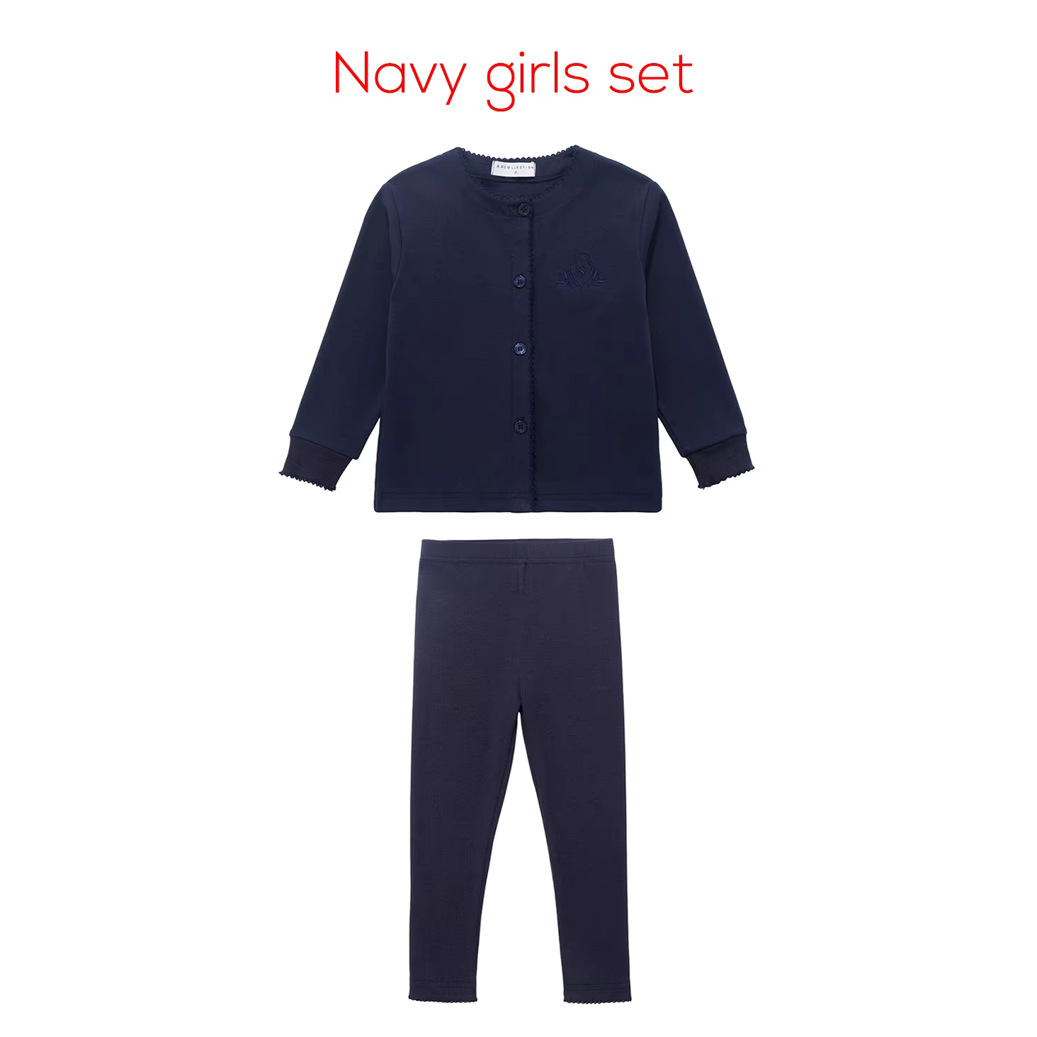 The Maxi Emblem Collection – Navy Girl Set – Ali Specials AW26