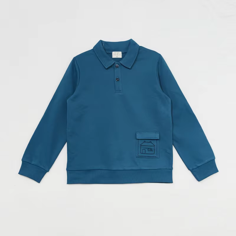 Teal & Lavender – Boys Polo – Ali & Co AW26