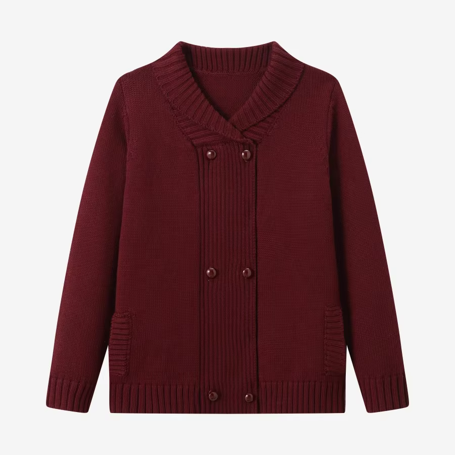 Burgundy Collection – Burgundy Shawl Cardi