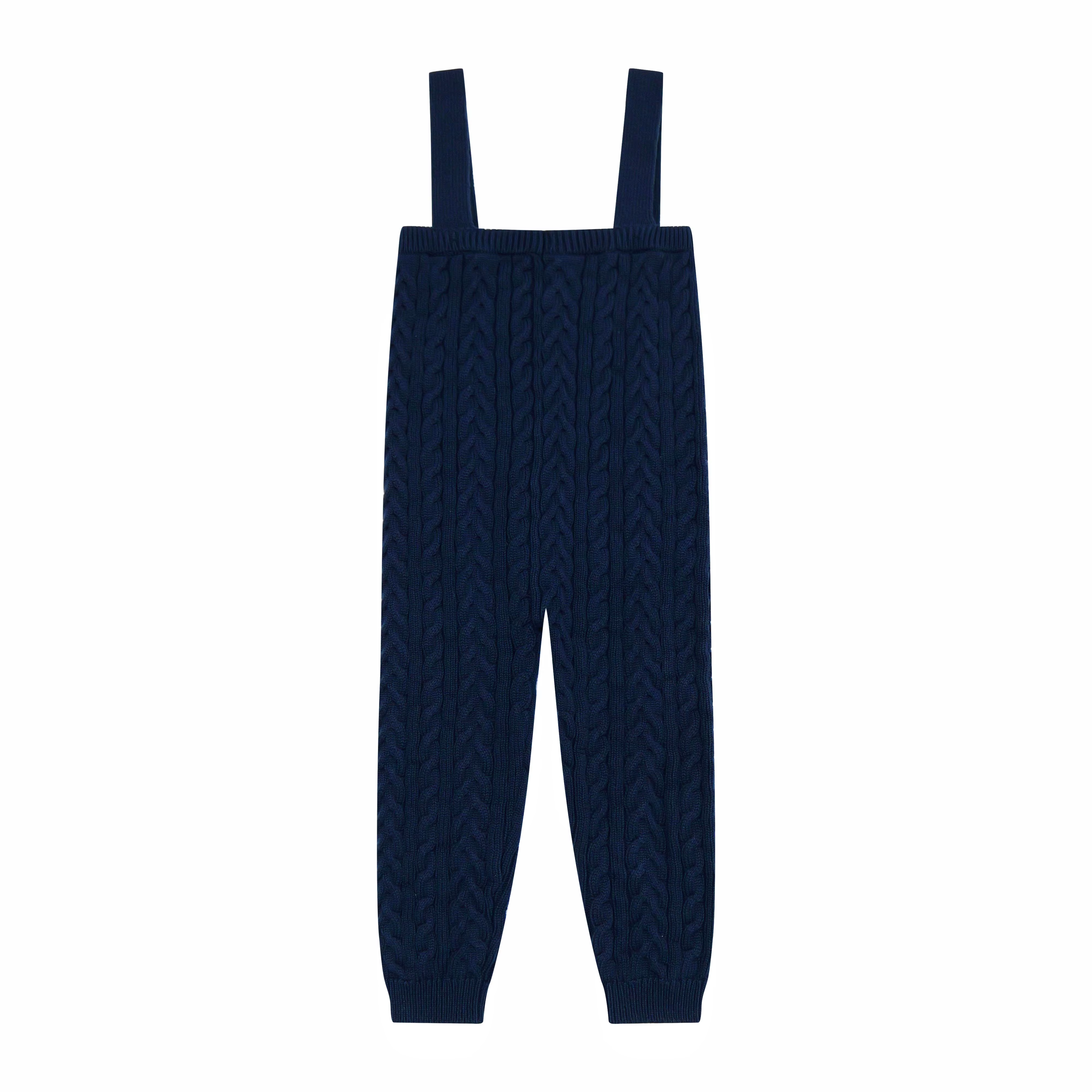 Navy Robe Collection Boy Knit Suspender – Ali Plus AW26