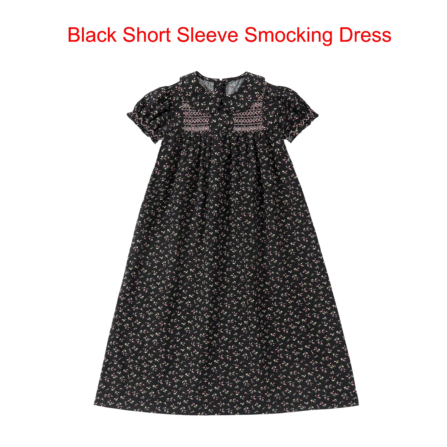 Robe Collection – Short Black Smock