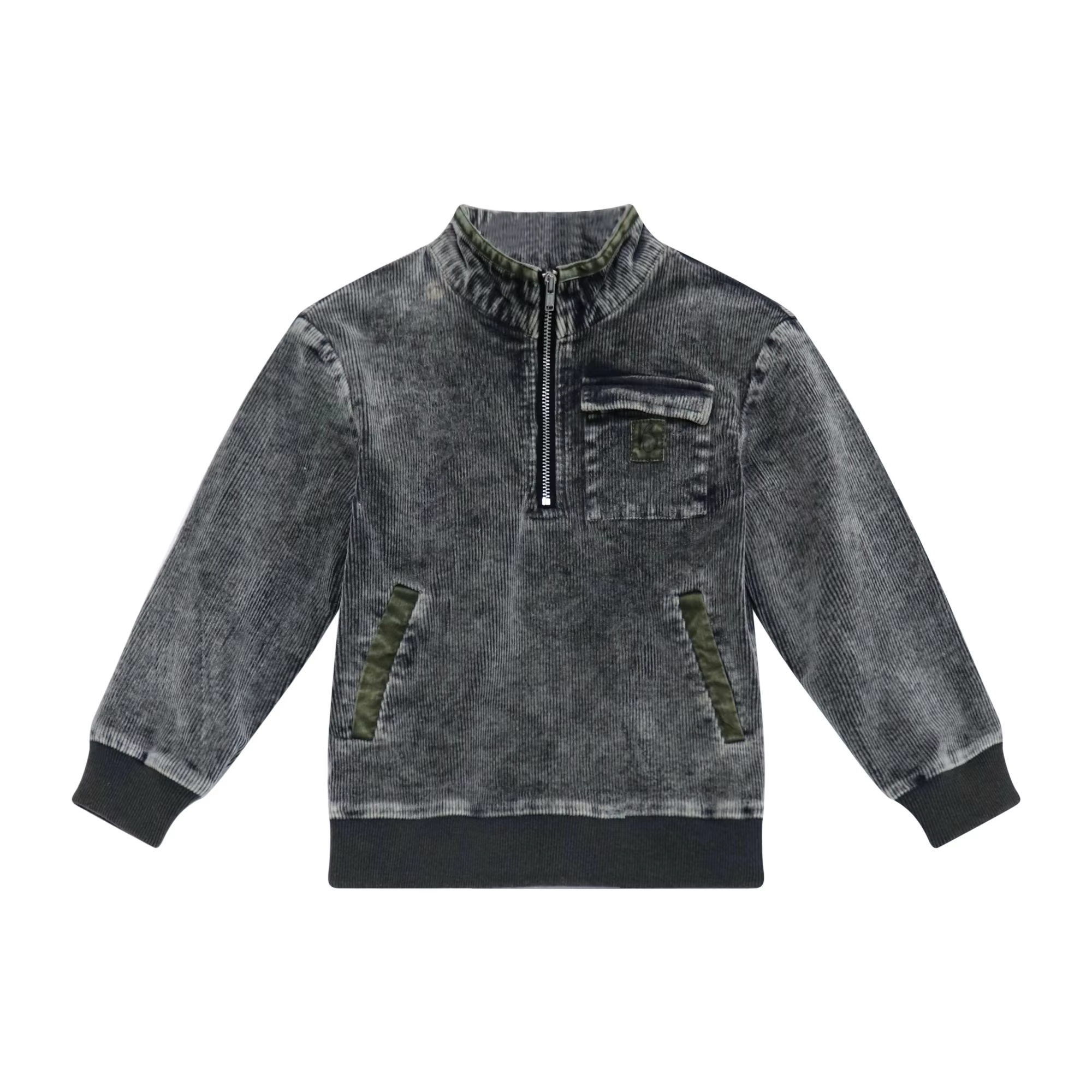 Washed Corduroy Collection – Boys Corduroy Top – Barcali AW26