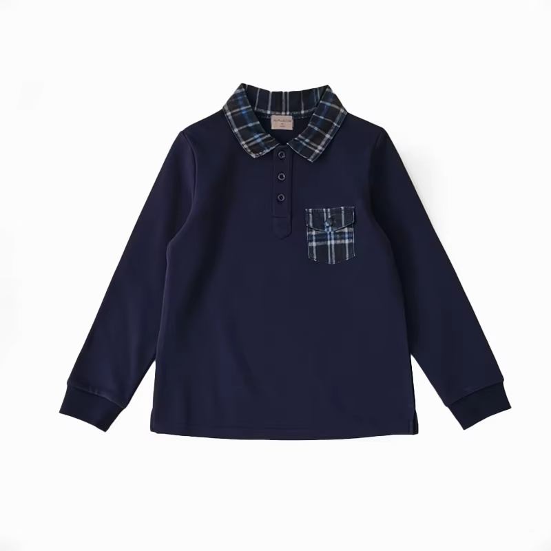 Woodland Plaid Collection polo shirt – Ali Plus AW26