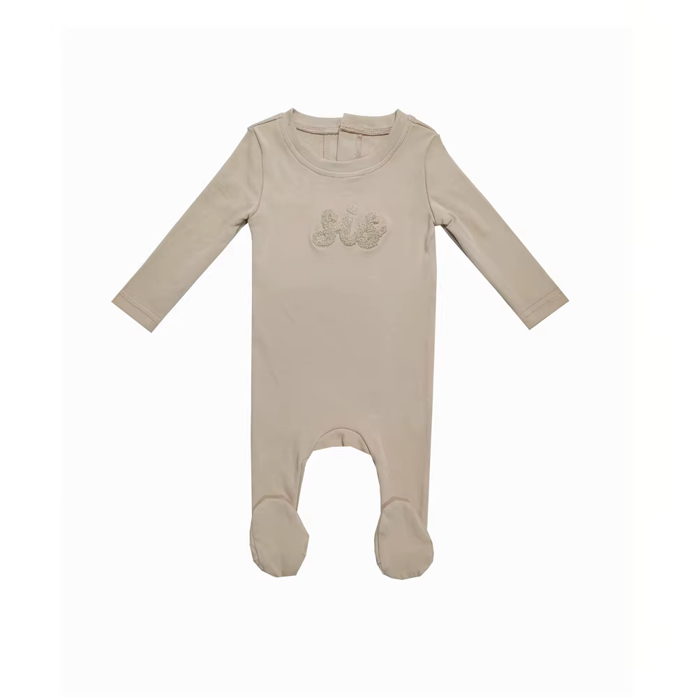 Sibling Loungewear Collection girl apricot romper – Ali Plus AW26