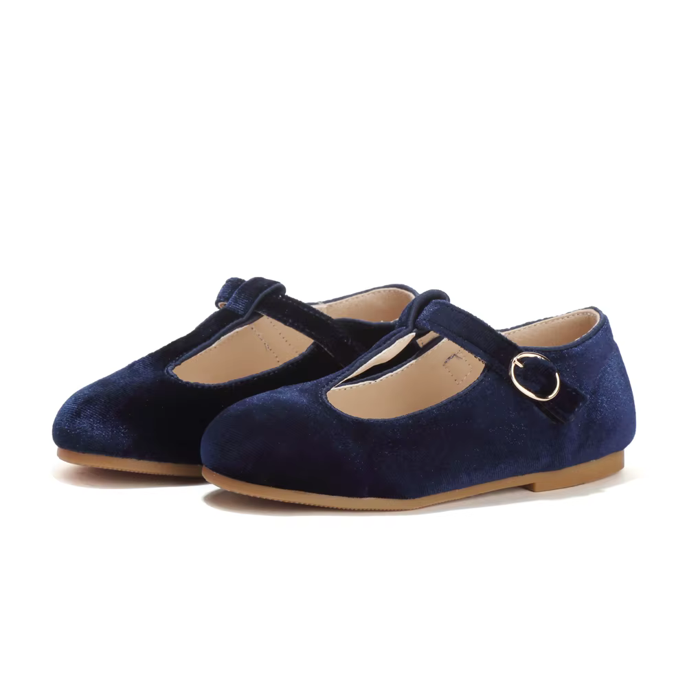 Blue Velvet Shoes – Style 2 – Ali Plus AW26
