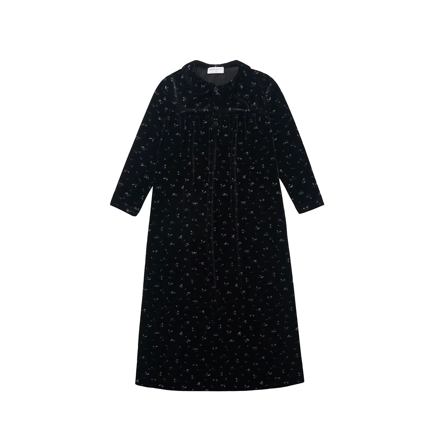 Velour Robe Collection – Floral Velour Dress – Ali Specials AW26