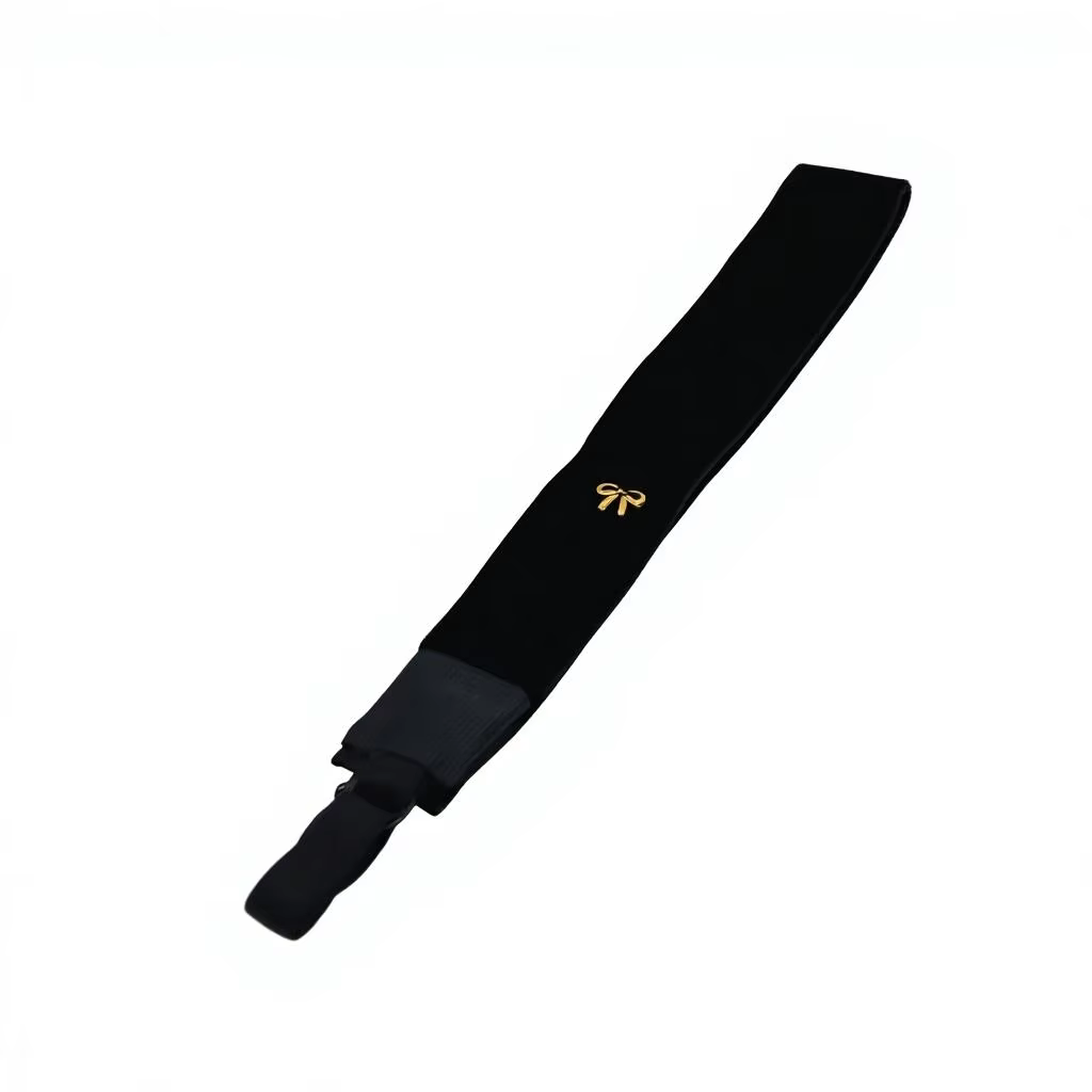 Black Velvet Bow Hairband – Ali Picks AW26