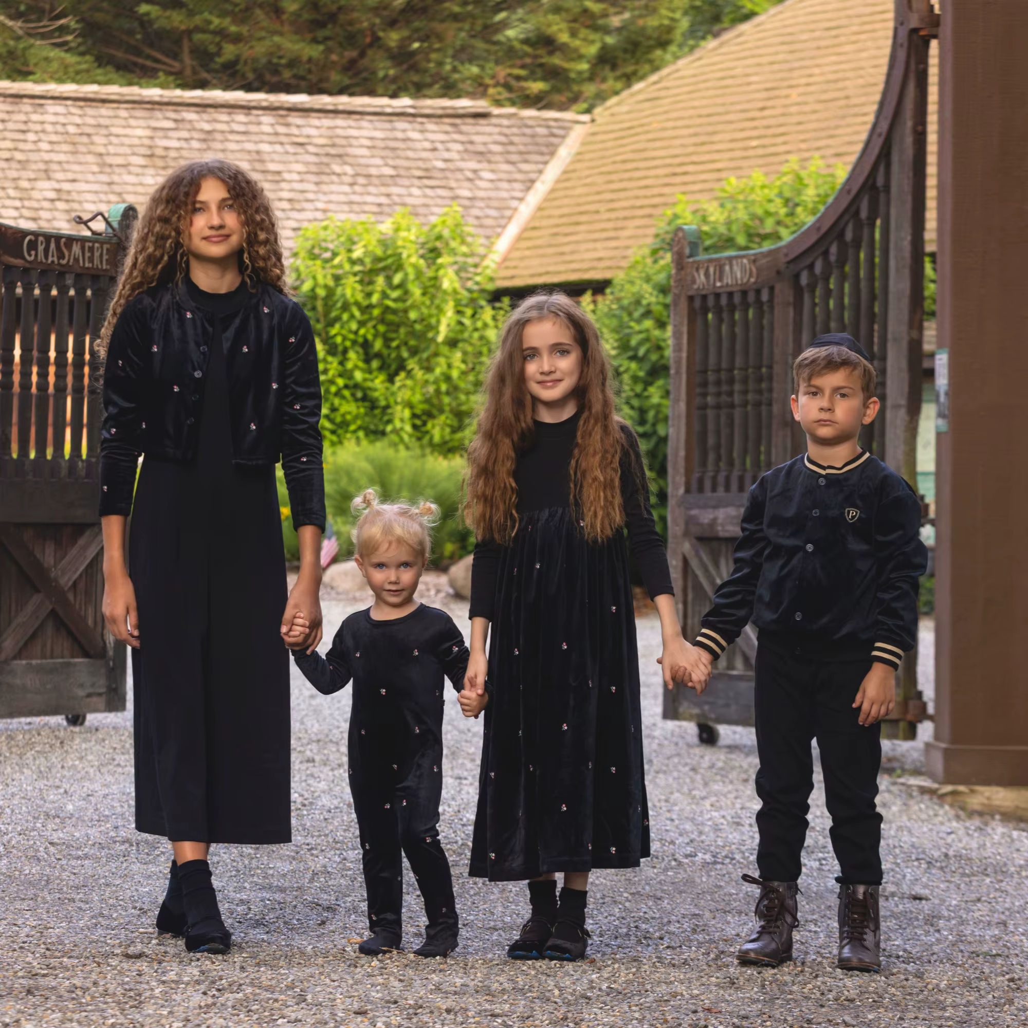 Black Robe Collection AW26 family matching collection – Ali Plus