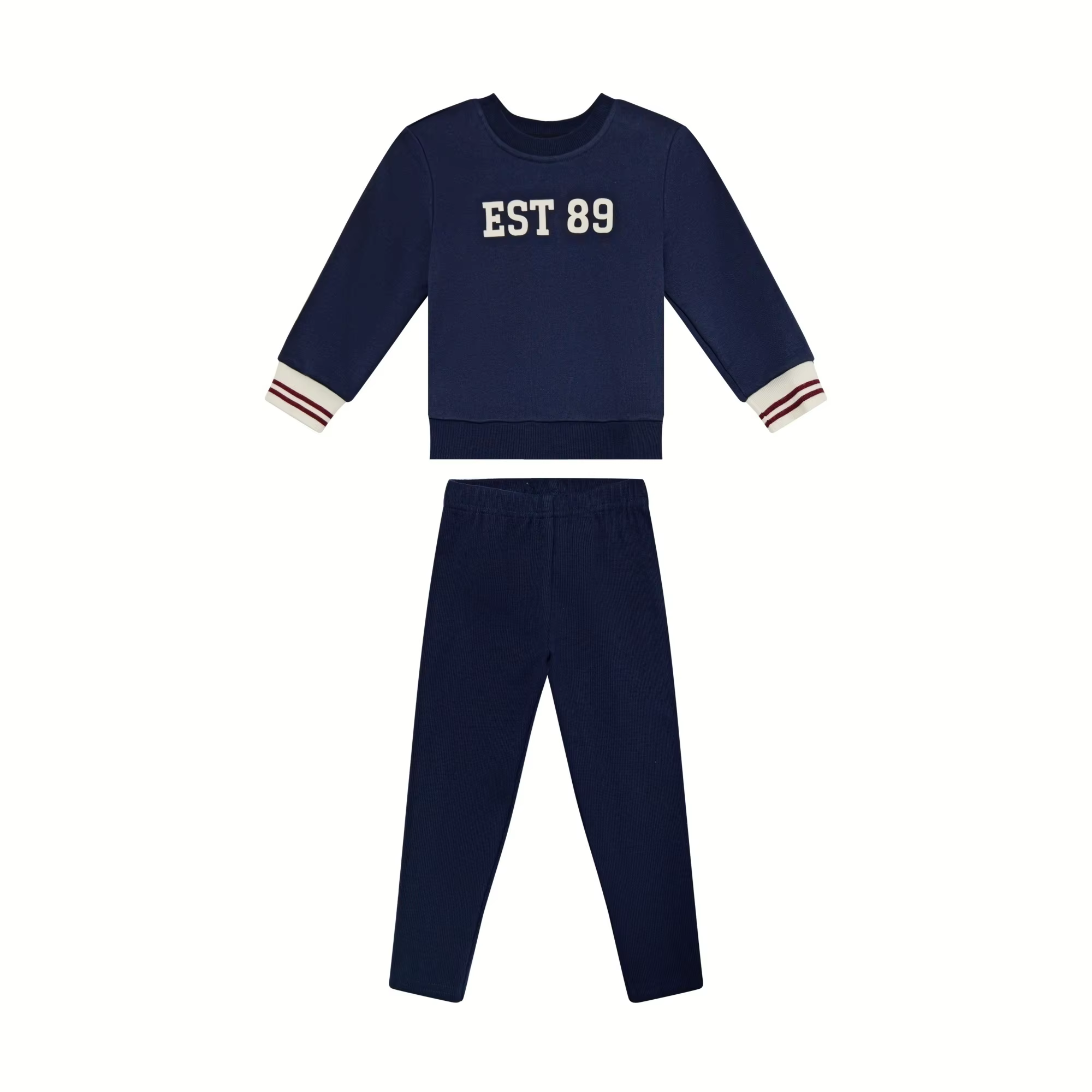 Navy Printed Collection – Baby Boy Navy Set – Ali Mali AW26