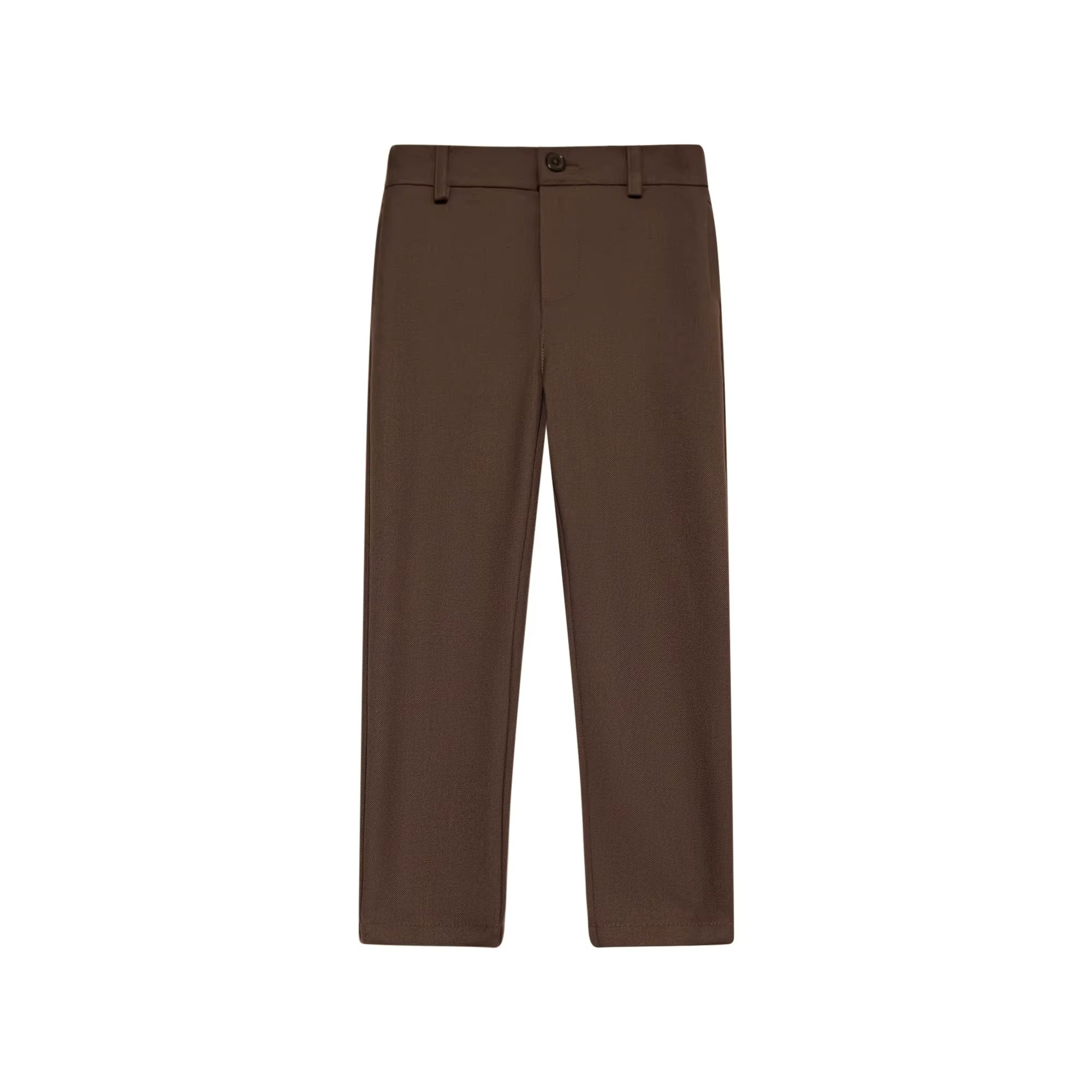 Chestnut Plaid – Brown Boy Pants – Ali Plus AW26