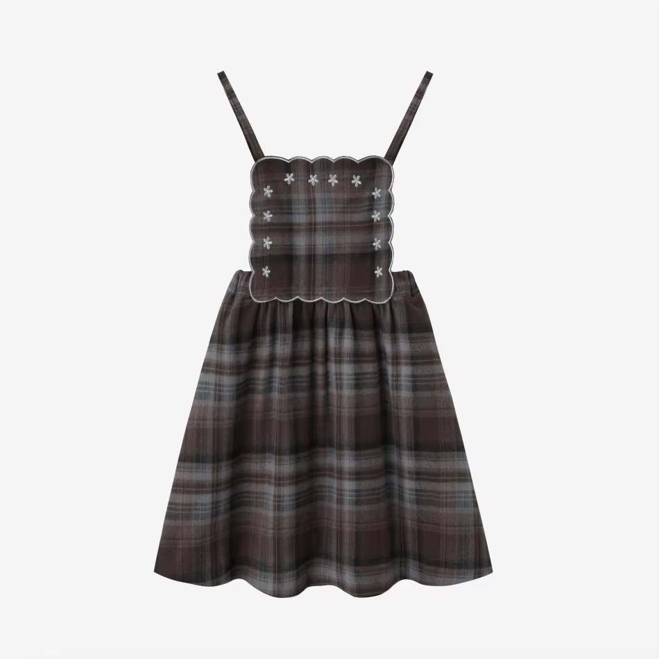 Chestnut Collection – Plaid Suspender – Ali Specials AW26
