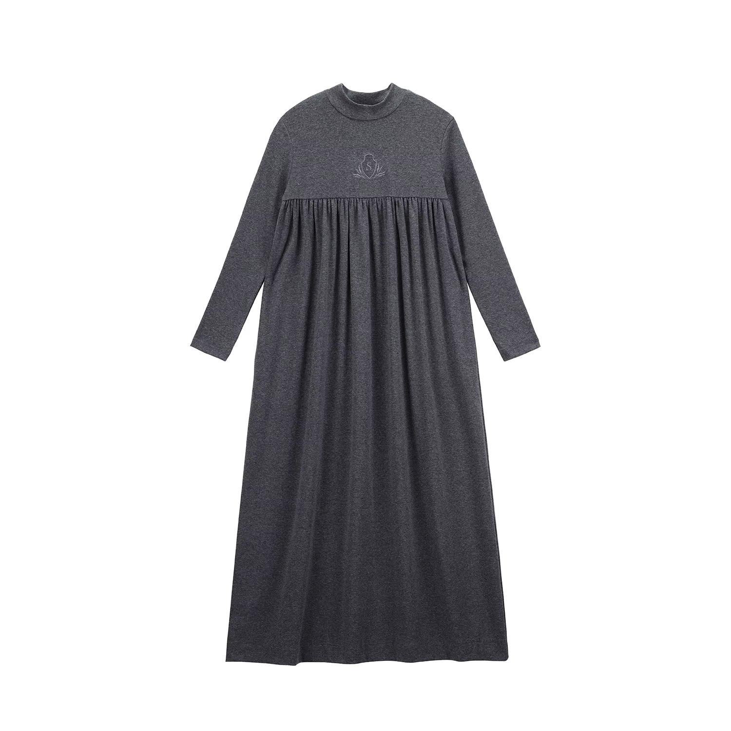 The Maxi Emblem Collection – Gray Girls Robe – Ali Specials AW26