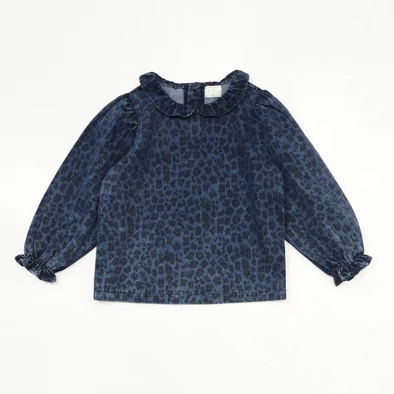 Wildberry Blue Ruffle-Trim Top – Ali & Co Wildberry AW26