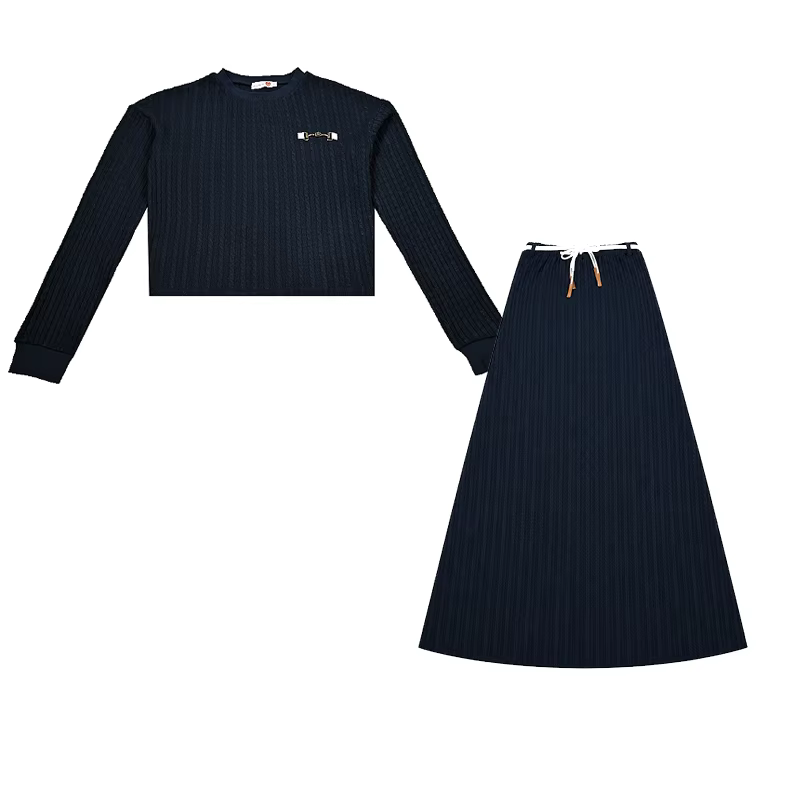 Navy Cable Knit Collection – Teenage Set – I Love Ali AW26