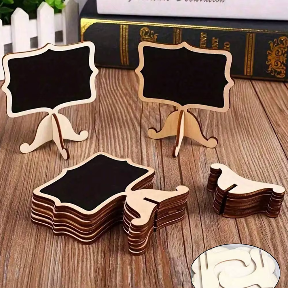 Mini Chalkboard Place Card Stands – Lilvelle Chanukah party finds