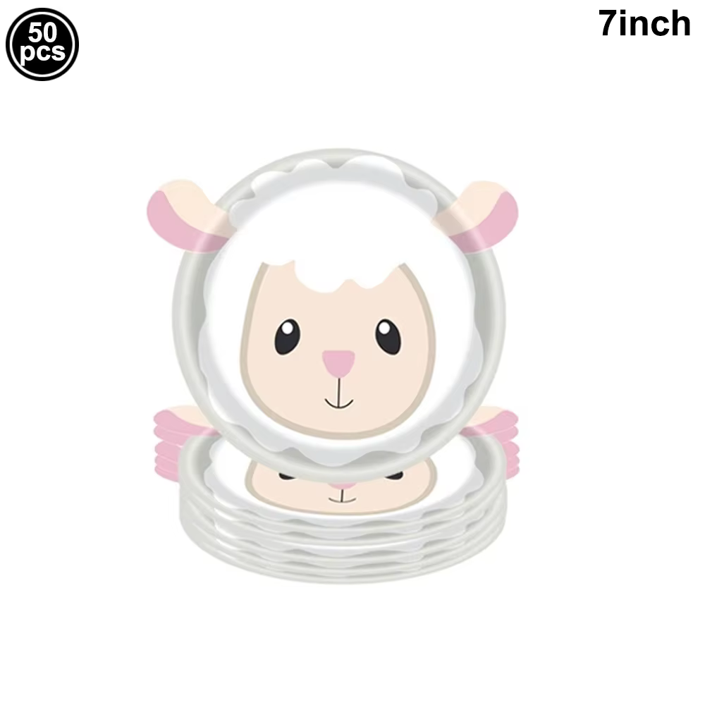 Farm Animal Party Tableware Set