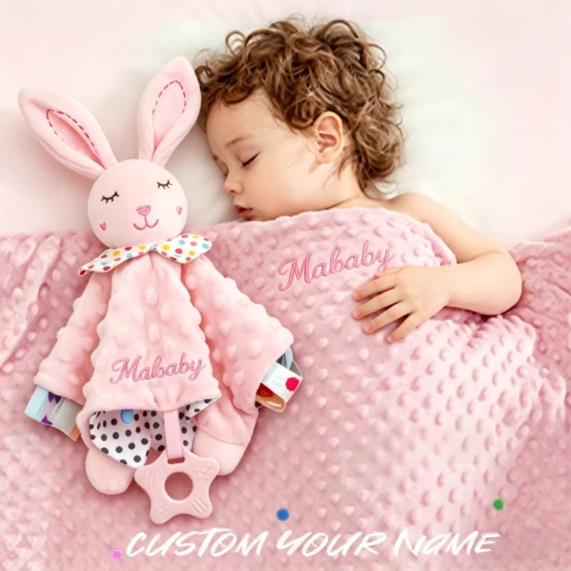Personalised Minky Name Blanket – Lilvelle find