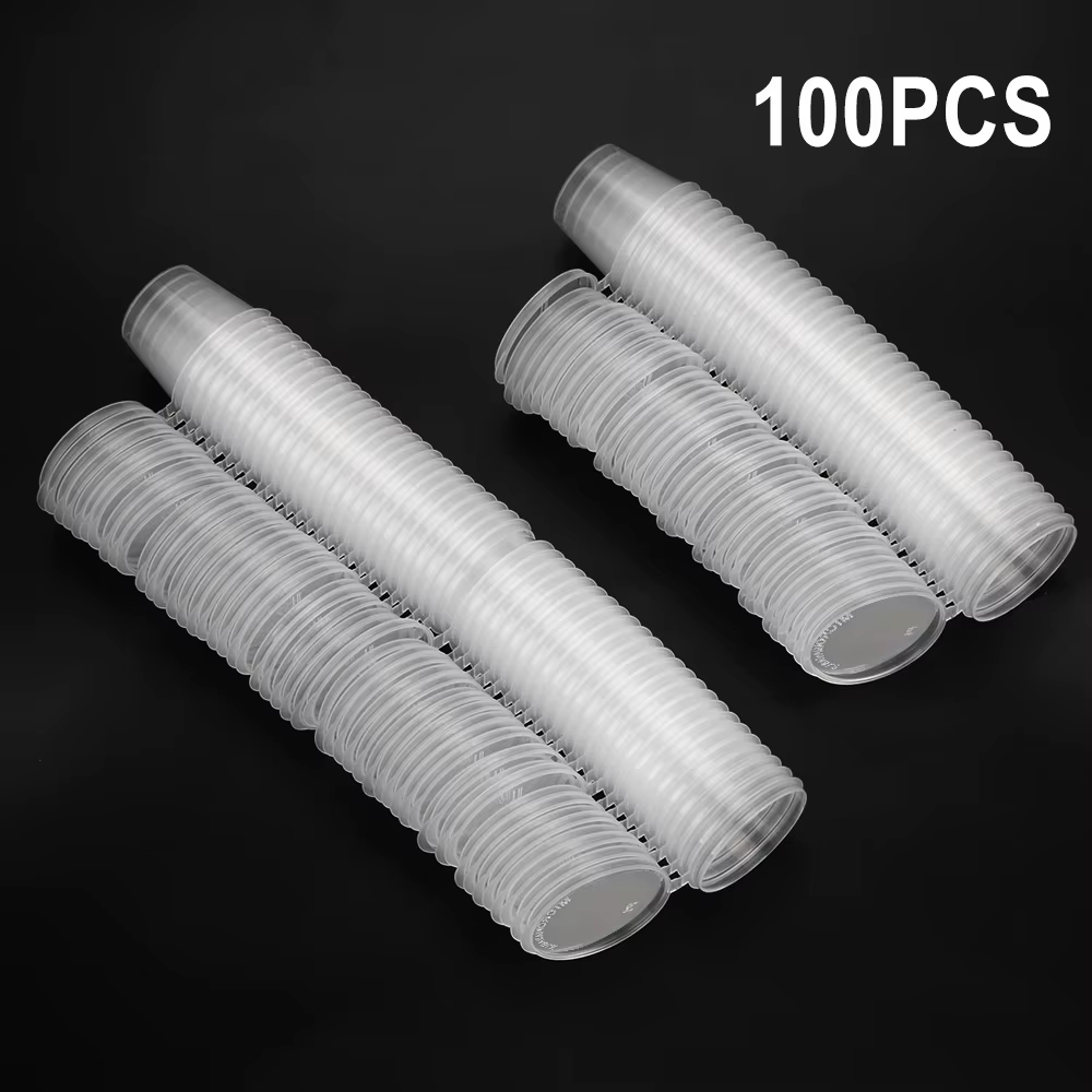 Clear sauce pots with lids (100) – Lilvelle Chanukah party finds