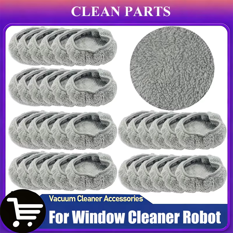 Accessories Microfiber Cleaning Rag For Window Cleaner Robot