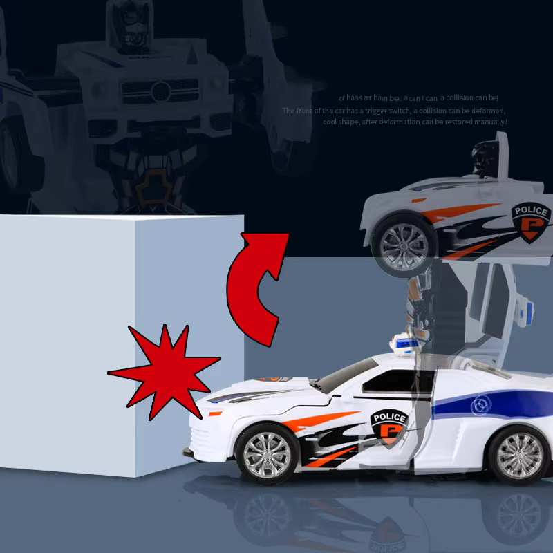 One Touch Transforming Car