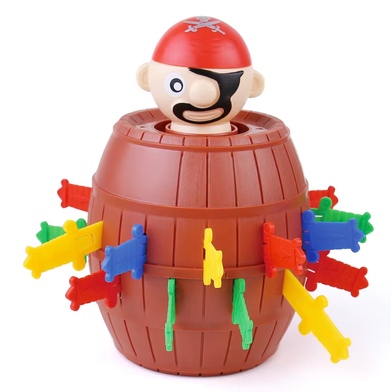 Jumping pirate barrel game – Lilvelle Chanukah magic party
