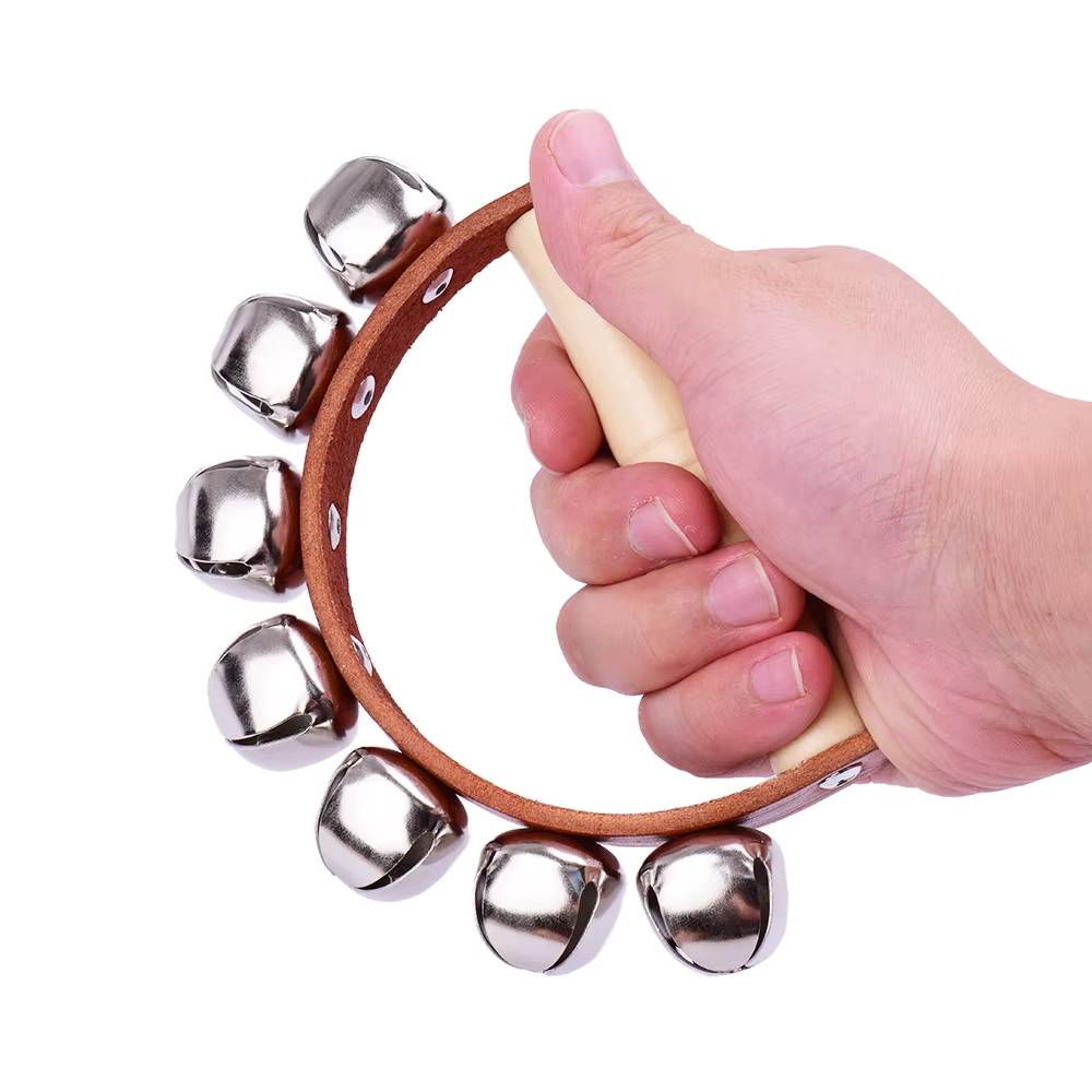 Wooden Hand Bells Set