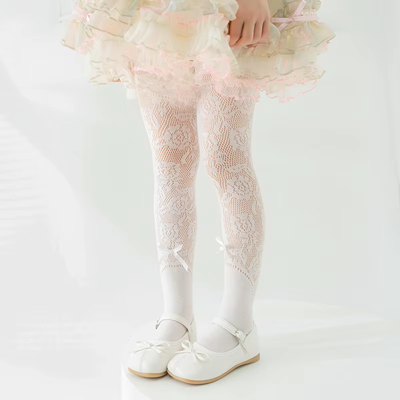 Floral Lace Tights