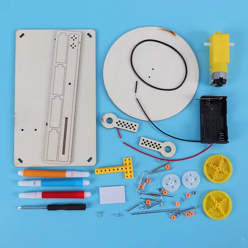 Wooden Drawing Robot Kit