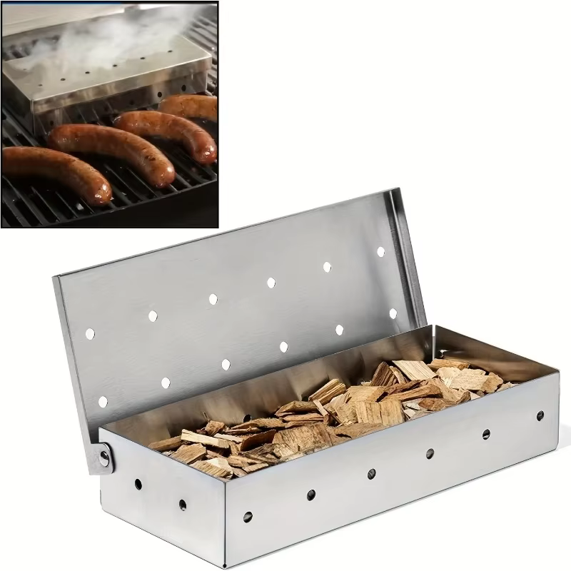 Stainless Steel Smoker Box – Lilvelle gift for Tatty