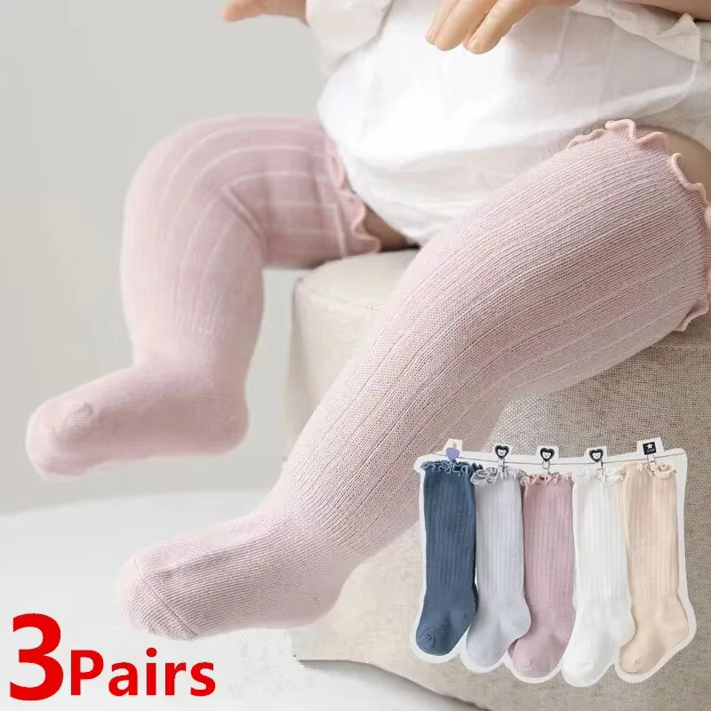 Frilly Cotton Knee Socks – Lilvelle find