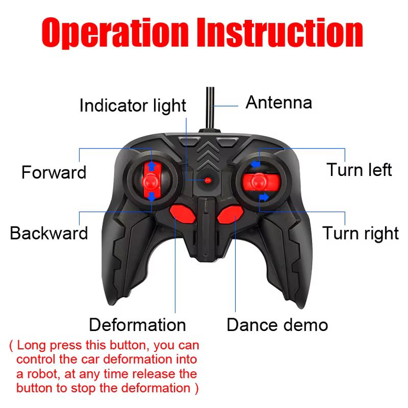 Transforming Remote Control Car