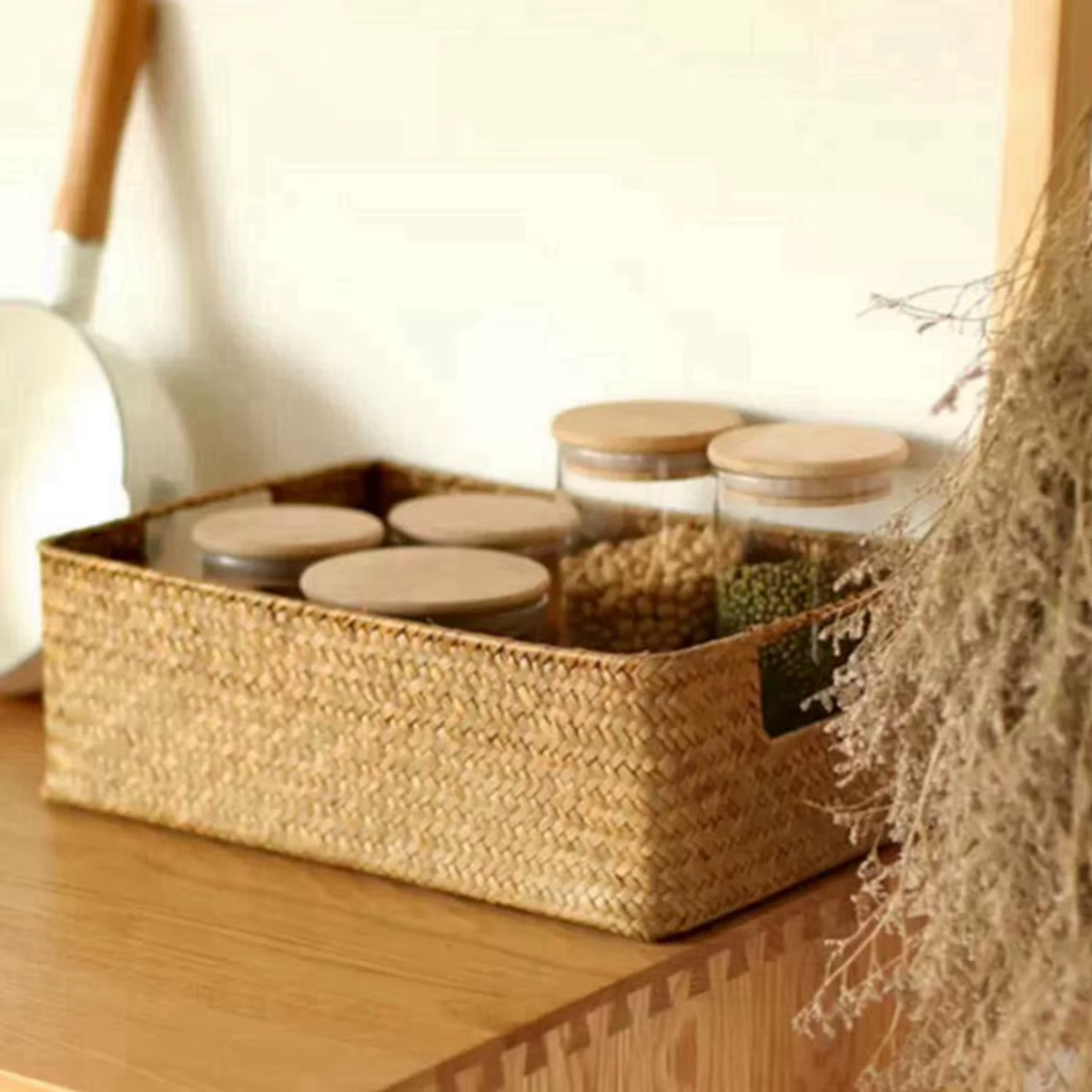 Woven Seagrass Basket