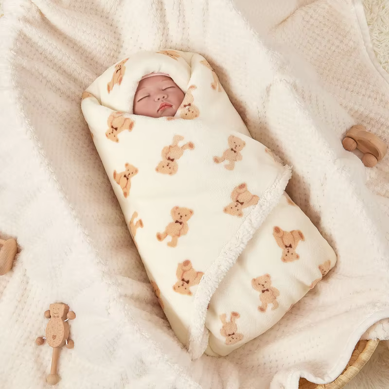 Warm Quilted Winter Baby Blanket – Lilvelle gift find