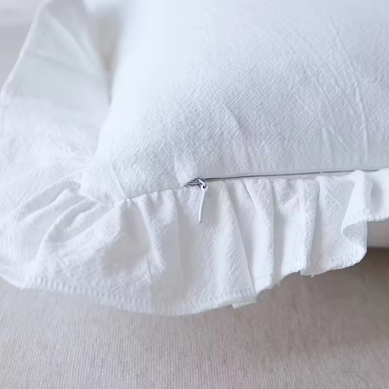French Lace Frill Pillowcase