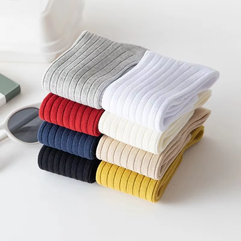 Fine Cotton Knee Socks