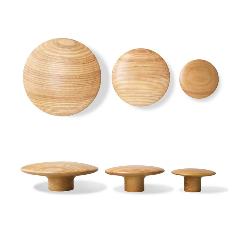 Scandi Solid Wood Wall Hooks