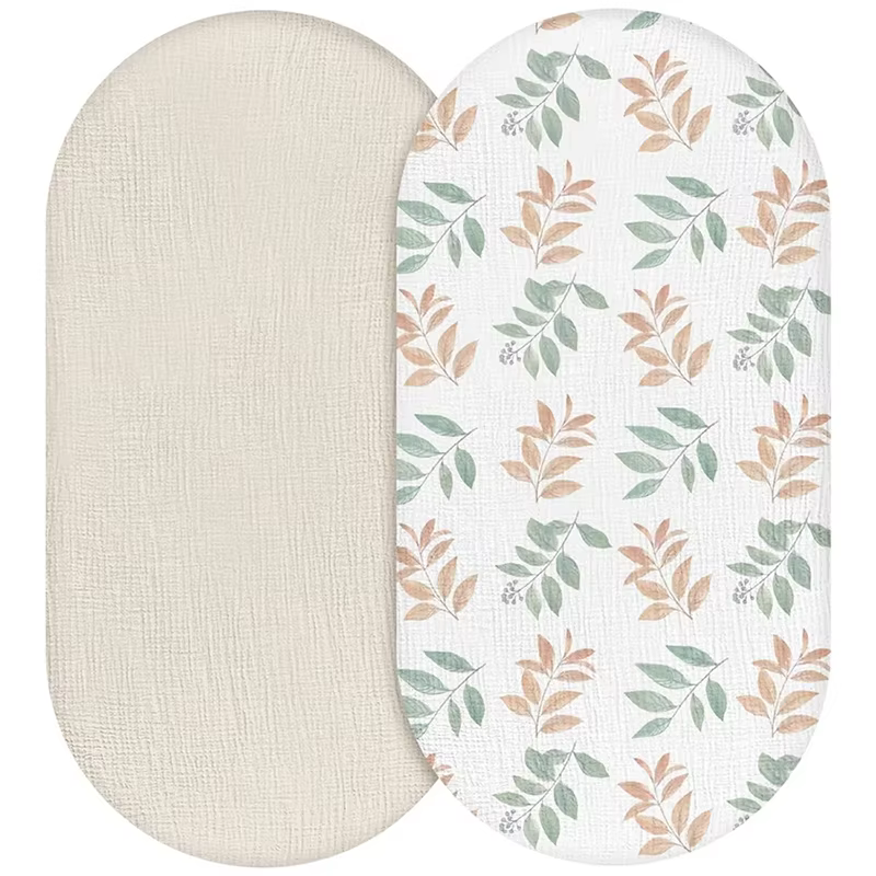 Muslin Fitted Bassinet Sheets