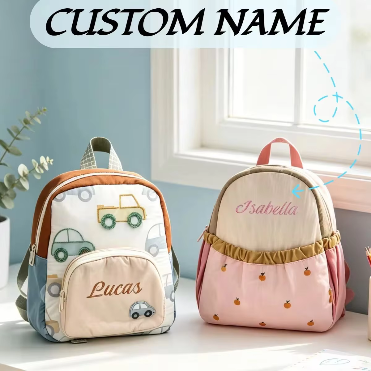 Personalised Kindergarten Backpack