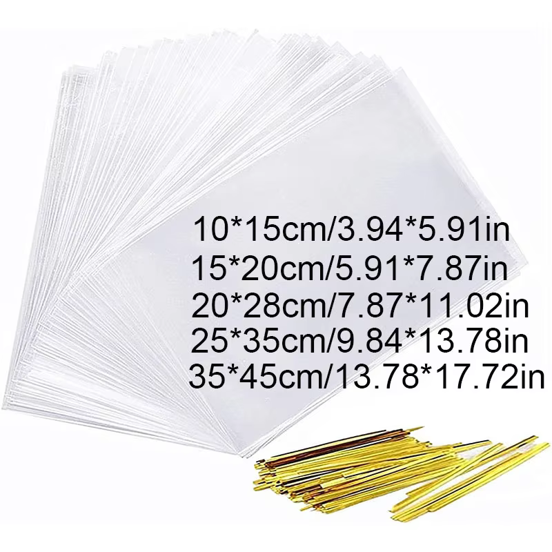 Clear Cellophane Favor Bags