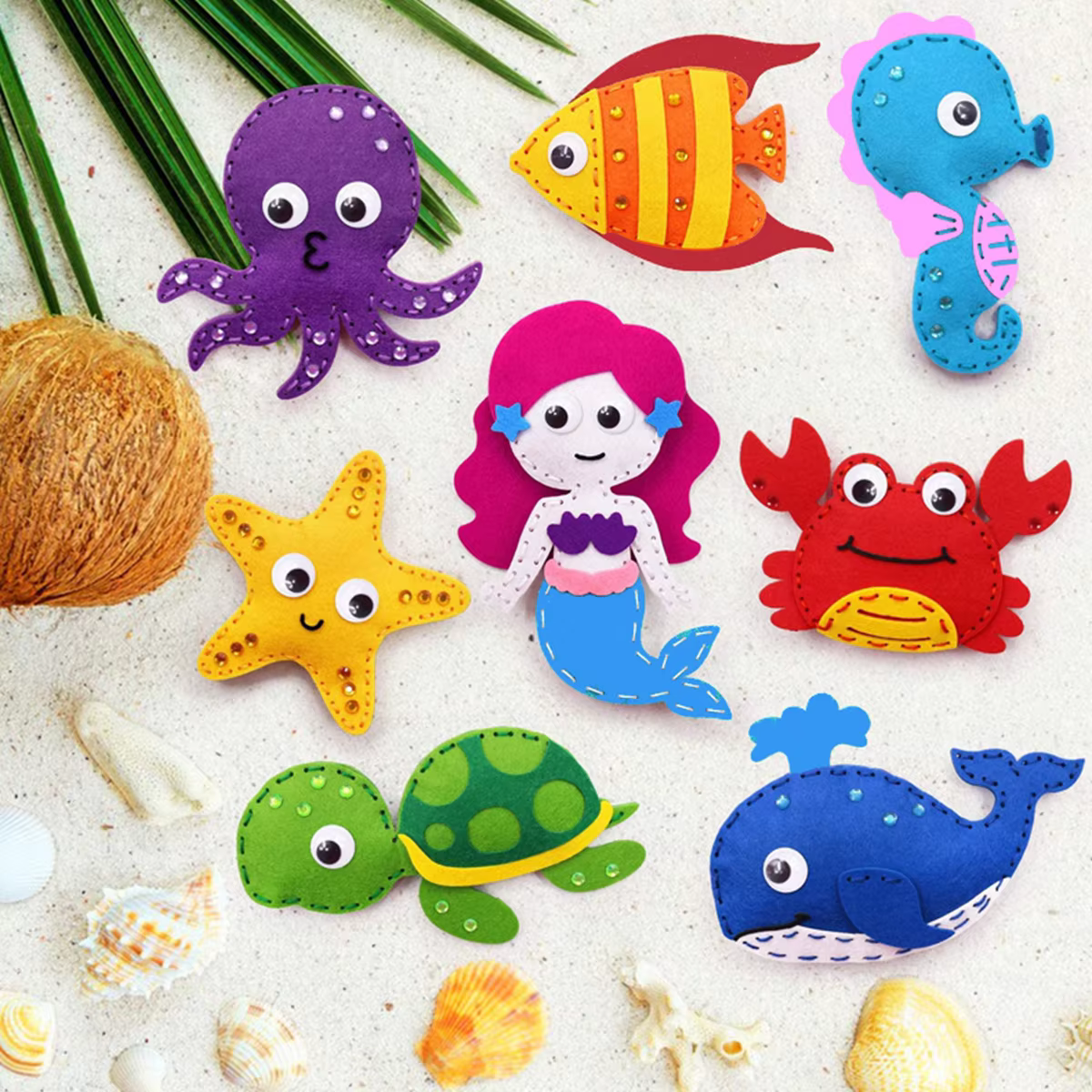 Sea Animals Sewing Kit