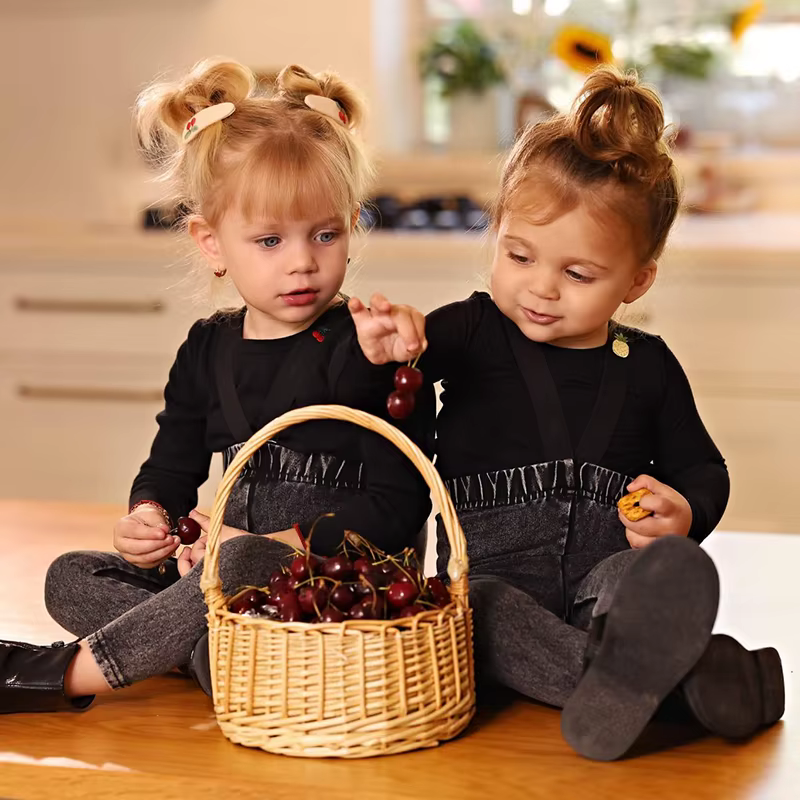 Black Denim Family – Family Collection