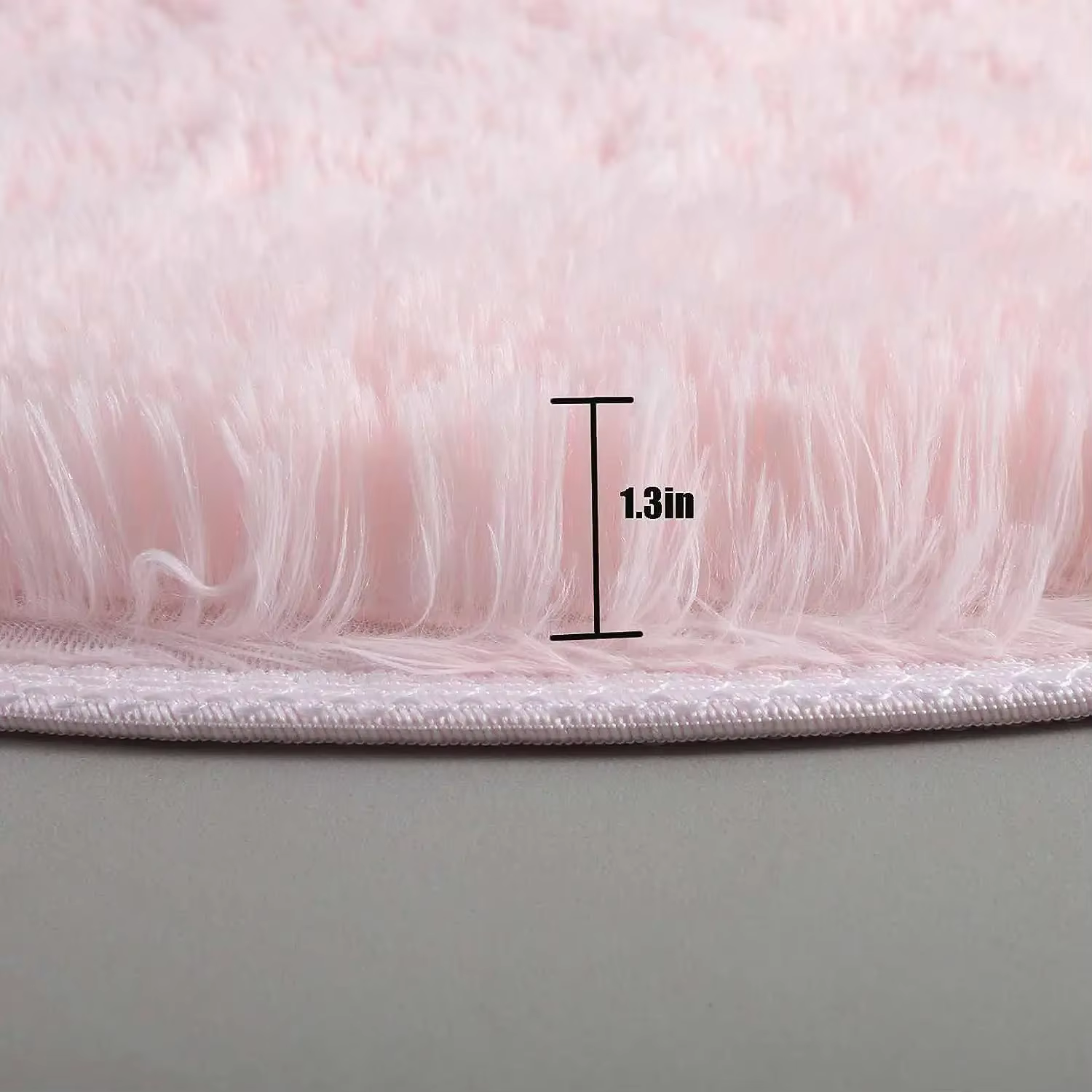 Cloud-Soft Round Fluffy Rug