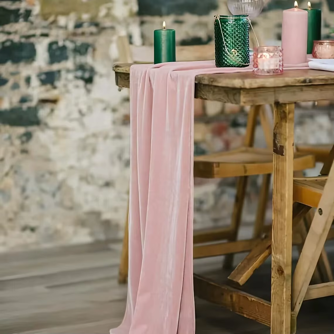 Luxe Velvet Table Runner
